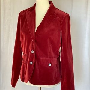 Eddie Bauer Velvet Blazer